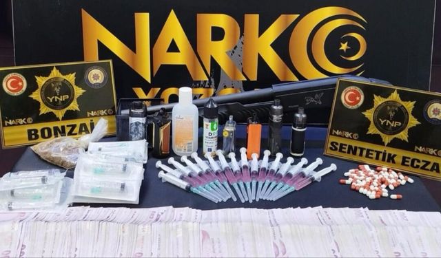 Yozgat’ta Narkotik Operasyonu: 2 Şüpheli Yakalandı, Çok Sayıda Madde Ele Geçirildi