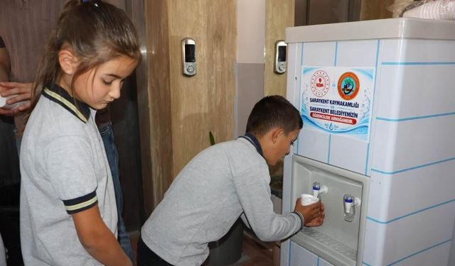 Saraykent’te Tüm Okullara Su Arıtma Cihazı Kuruldu!