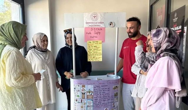 Sarıkaya’da Anne ve Bebek Sağlığı İçin Farkındalık Etkinliği