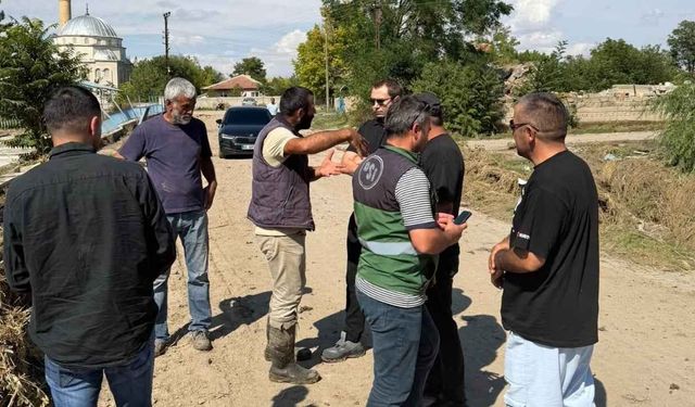 Şefaatli'de Sel Sonrası Çalışmalar Başlatıldı