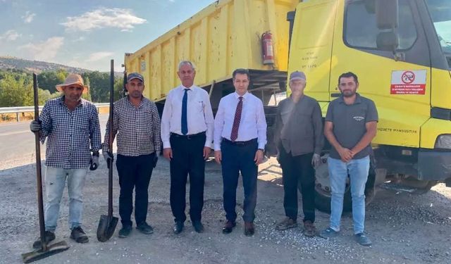 Sorgun’da Köy Yollarında Çalışmalar Hız Kesmeden Sürüyor!