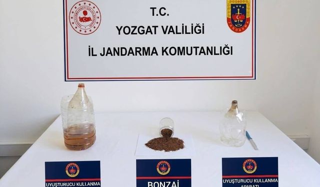Sorgun’da Uyuşturucu Operasyonu: 22,4 Gram Bonzai Ele Geçirildi