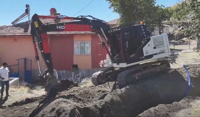 Yozgat Kolanlı Köyü’nde İçme Suyu Hattı Yenilendi
