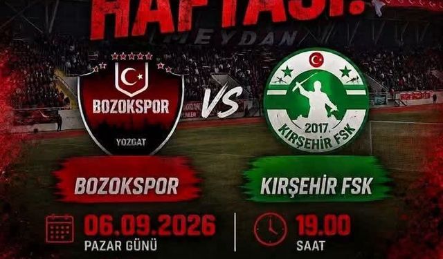 Lig'de Perde Açılıyor: Bozokspor İlk Maçına Çıkıyor