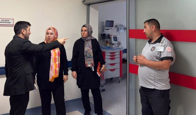 Yerköy Devlet Hastanesi’nde Birimler Yerinde İncelendi