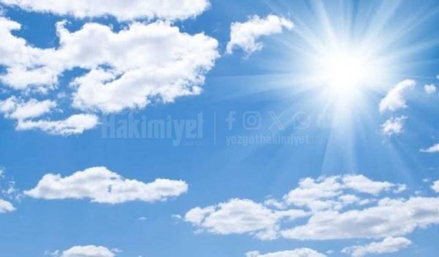 Yozgat hava durumu 14 Eylül 2026 Pazartesi günü nasıl olacak?