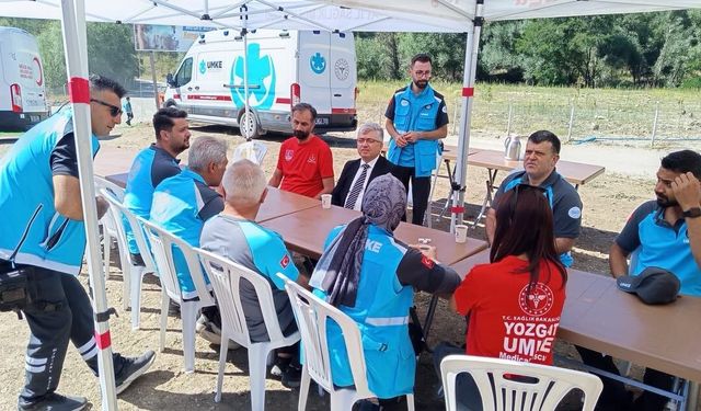Yozgat’ta UMKE Ekipleri Sahada! 3 Gün Sürecek Eğitim ve Tatbikat Kampı Başladı