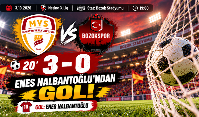 Bozok Stadyumu'nda Gol Yağmuru! 20 Dakikada Skor 3-0 Oldu