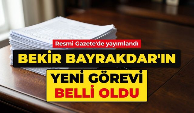 Bekir Bayrakdar kimdir, kaç yaşında, nereli? Gelir İdaresi Başkanı Bekir Bayrakdar'ın yeni görevi ne, nereye atandı?