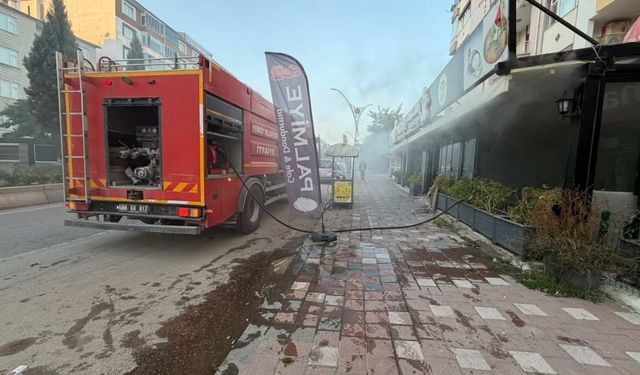 Yozgat’ta İş Yerinde Çıkan Yangın Korkuttu
