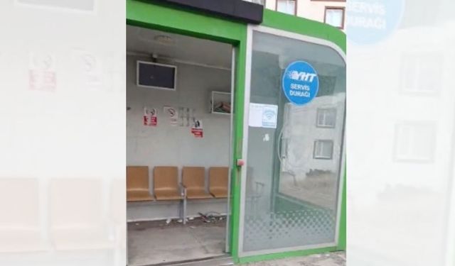 Yozgat’ta Klimalı Durakların Son Hali Tepki Çekti