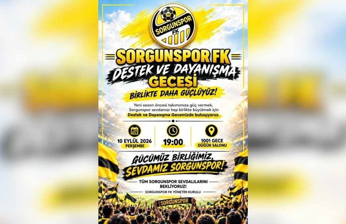Sorgunspor FK İçin Büyük Buluşma! Destek Ve Dayanışma Gecesi Düzenlenecek