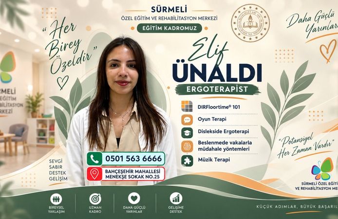 Sürmeli Özel Eğitim Merkezi’nden Yozgat'ta Bir İlk: Çocuklara Ergoterapi Desteği