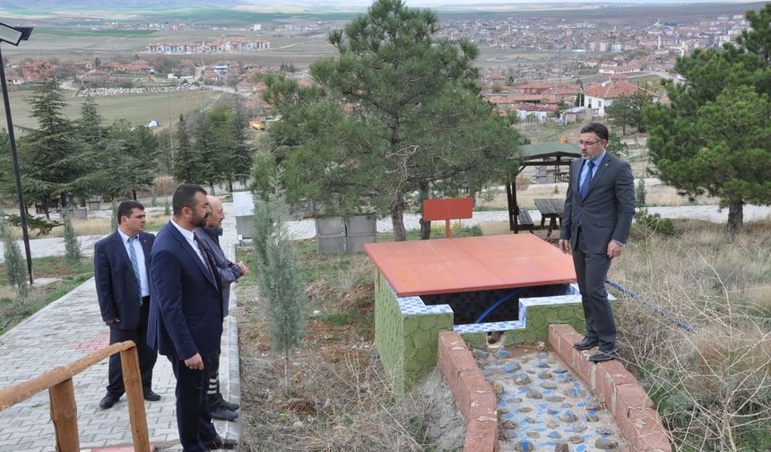 Başkan Arslan, Kale Çamlık mesire alanında inceledi
