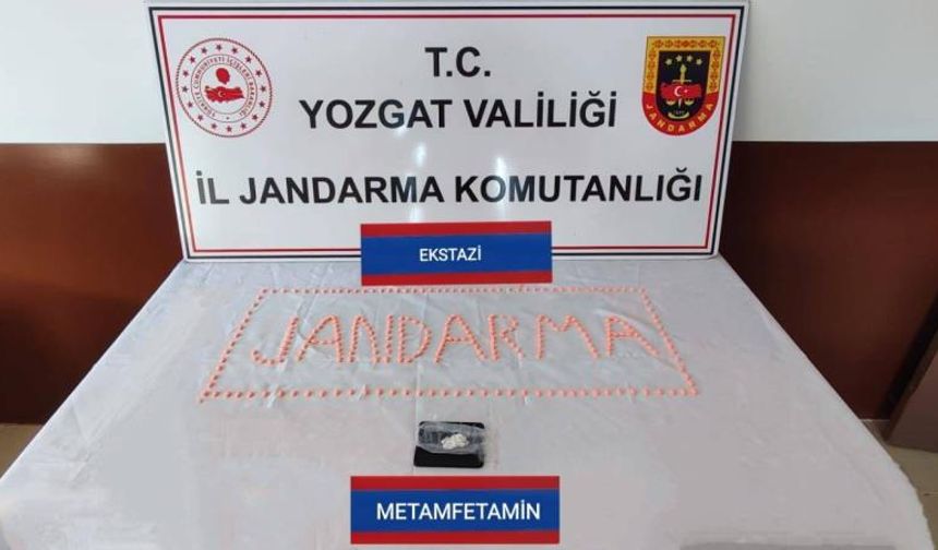 Yozgat’ta 296 adet uyuşturucu hap ele geçirildi