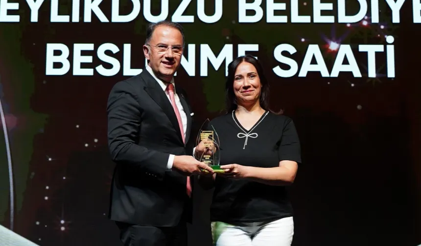 İstanbul Beylikdüzü'nde 'Beslenme Saati' ödül getirdi