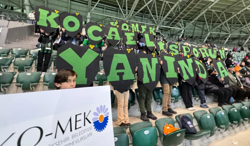 KO-MEK Kocaelispor'un yanında