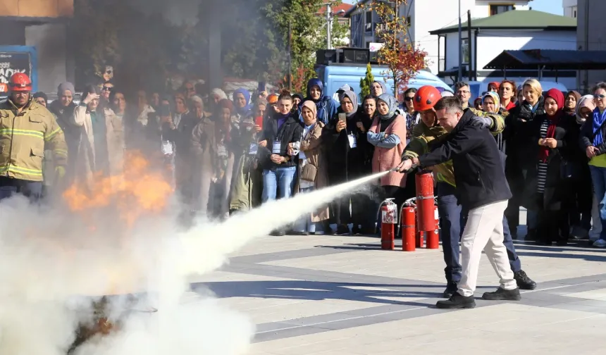 Kocaeli Başiskele’de afetlere hazırlık eğitimi