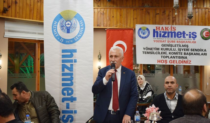 Hizmet-İş’ten geniş kapsamlı toplantı