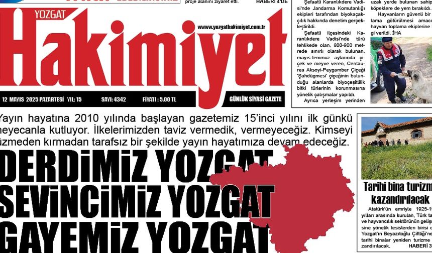 DERDiMiZ YOZGAT SEViNCiMiZ YOZGAT GAYEMiZ YOZGAT