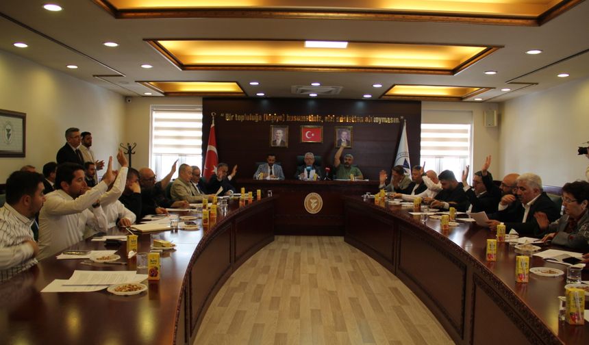 Belediye meclis toplantısı gerçekleştirildi