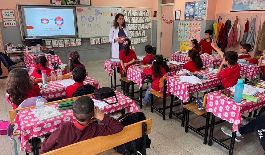 Yerköy İlçe Sağlık Müdürlüğü’nden Miniklere Sağlık Eğitimi