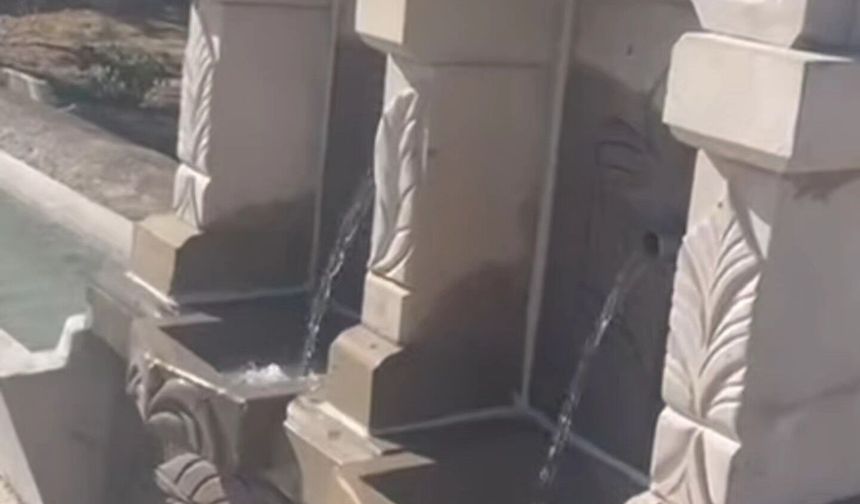 Yozgat'ta İmece Usulü Çeşme!