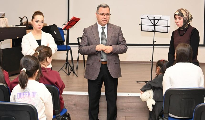 Yozgat'ta Polifonik Çocuk Korosu Ziyaret Edildi