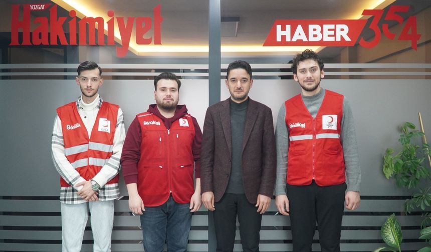 Yozgat Genç Kızılay'dan Gazetemize Açıklamalar