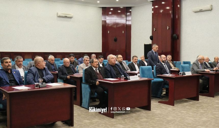 Yozgat İl Genel Meclisi’nden Eğitime Destek Kararı