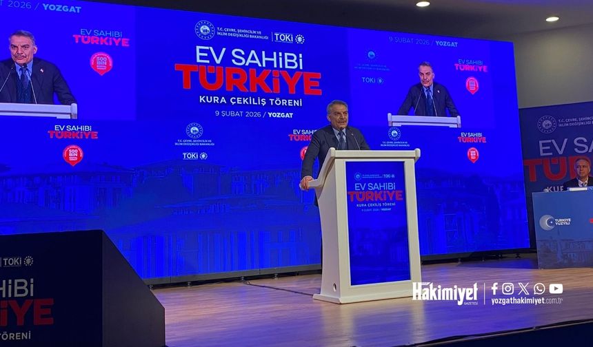 Yozgat Valisi Özkan: İllerimiz TOKİ ile Ayağa Kalkıyor!