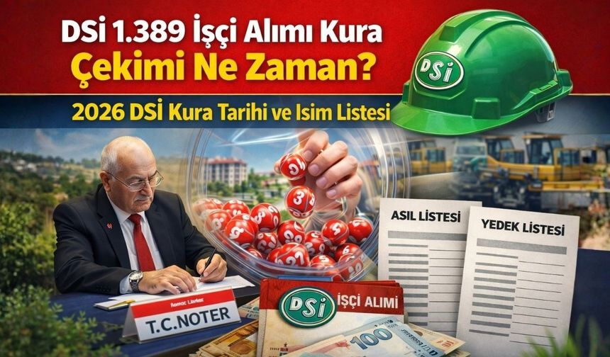 DSİ Personel Alım Kurası Ne Zaman Açıklanacak?
