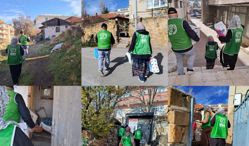 İHH Yozgat’tan 17 Milyon TL’lik Yardım, Ramazan’da 400 Gıda Kartı