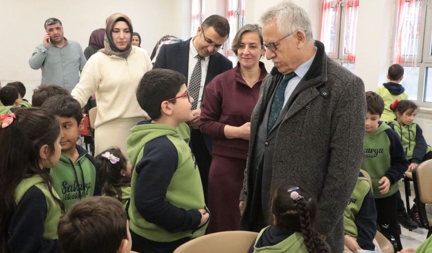 Başkan Arslan, “Gözlerindeki heyecan bizlere umut verdi”