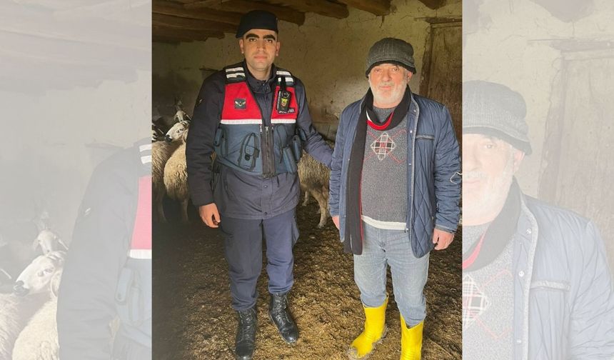 Sorgun'da Aranan Küçükbaşları Jandarma Buldu
