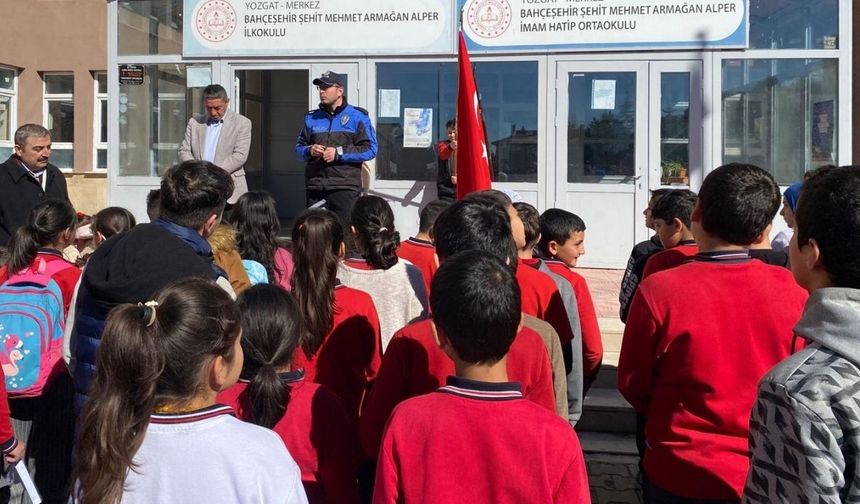 Yozgat’ta Öğrenciler İçin Kritik Adım: Okullarda Dikkat Çeken Güvenlik Eğitimi