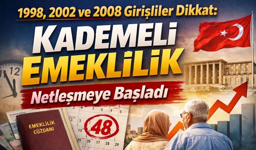 1998, 2002 ve 2008 Girişliler Dikkat: Kademi Emeklilik Netleşmeye Başladı