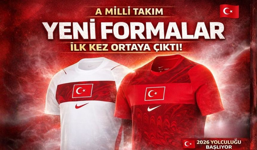 A Milli Takım’ın Yeni Formaları Tanıtıldı: İşte İlk Görüntüler
