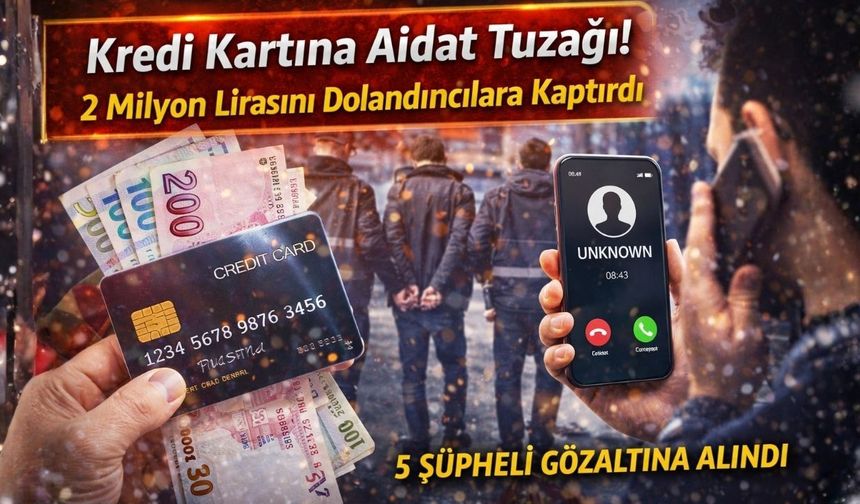 Dolandırıcıların Yeni Hedefi Kredi Kartları: Tam 2 Milyon Dolandırıldı!