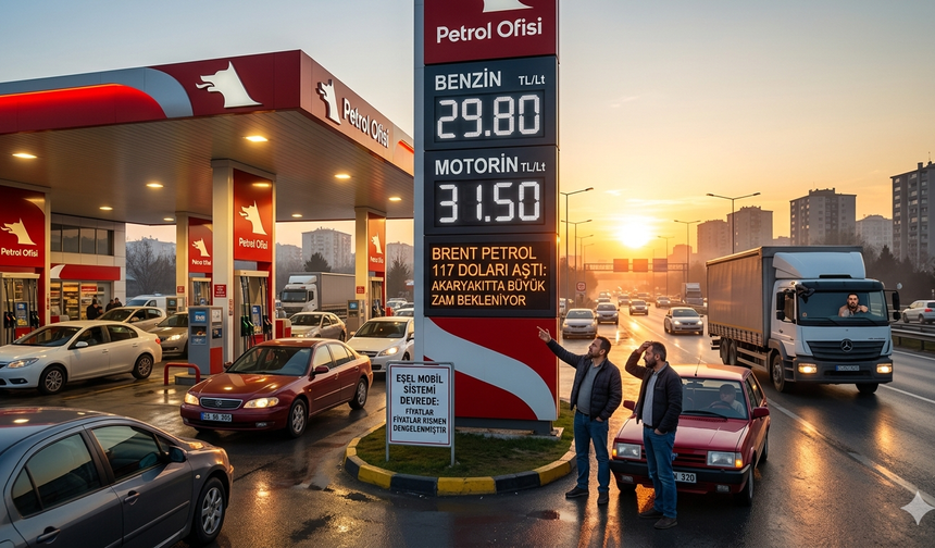 Petrol 117 Doları Geçti: Türkiye'de Akaryakıta Büyük Zam Kapıda