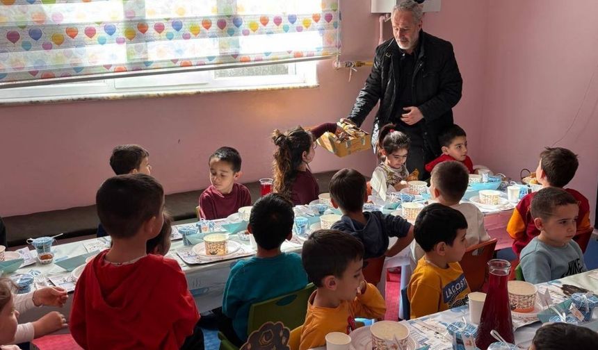 Sarıkayalı Miniklerin Tekne Orucu Heyecanı