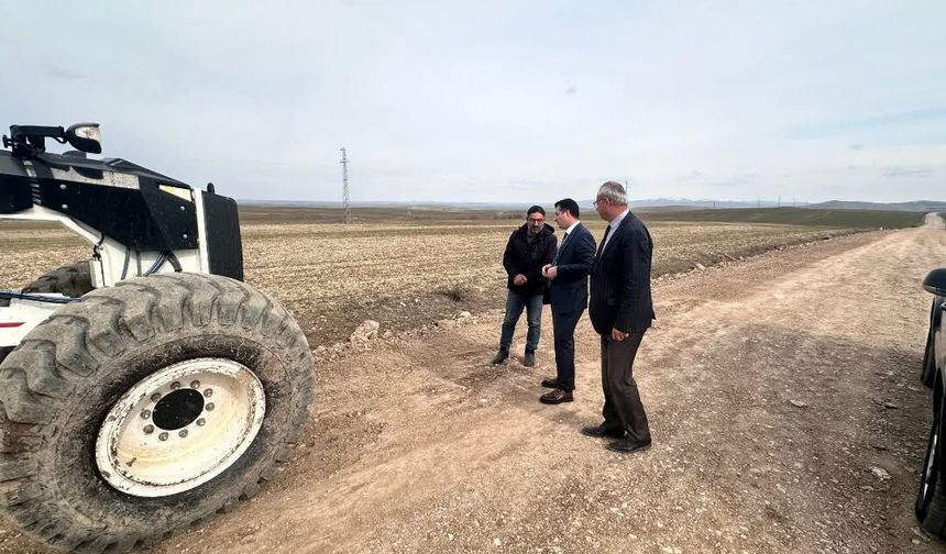 Sorgun'da Köy Yolu İçin Talimatlar Verildi, Çalışmalar Başladı
