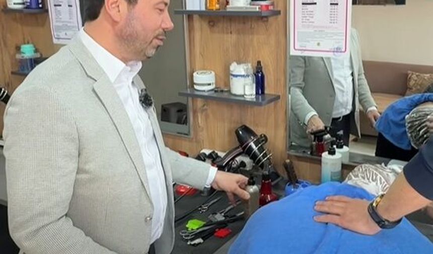 Yozgat'ın Şifalı Suyundan Şampuan Tanıtımını Başkan Elleriyle Yaptı