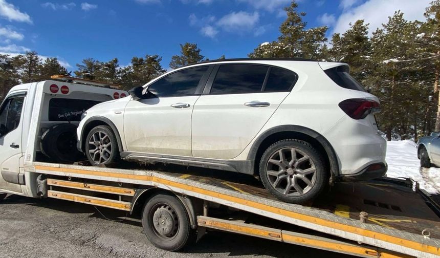 Yozgat’ta Haciz Yakalamalı Araç Denetimde Ele Geçirildi