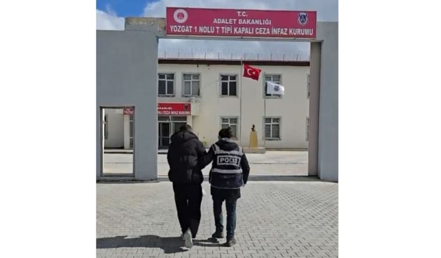 Yozgat’ta Hapis Cezası Olan Vatandaş Yakayı Ele Verdi!