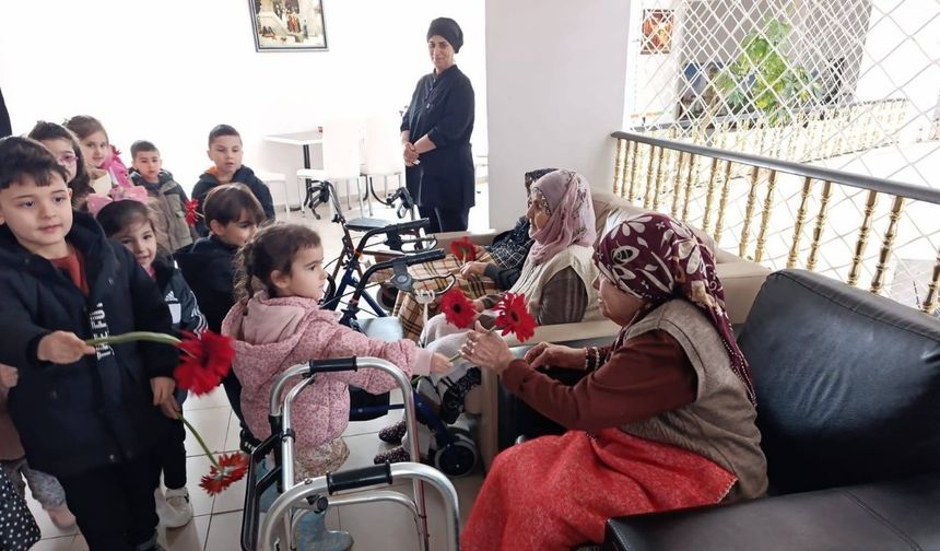 Yozgat’ta İç Isıtan Etkinlik: Küçüklerin Ziyareti Büyüklerin Kalbine Dokundu