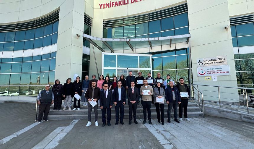 Yozgat'ta Sağlık Çalışanlarının Aldığı Kurs Devrim Atlatacak