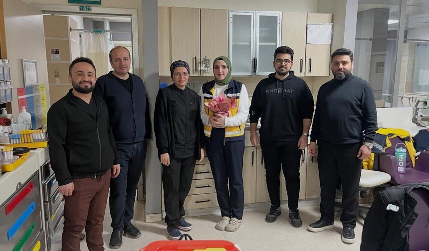 Yozgat'ta Sağlıkta İlk Müdahaleciler Unutulmadı