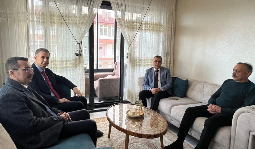 Yozgat’ta Saldırıya Uğrayan Okul Müdürüne Destek Ziyareti