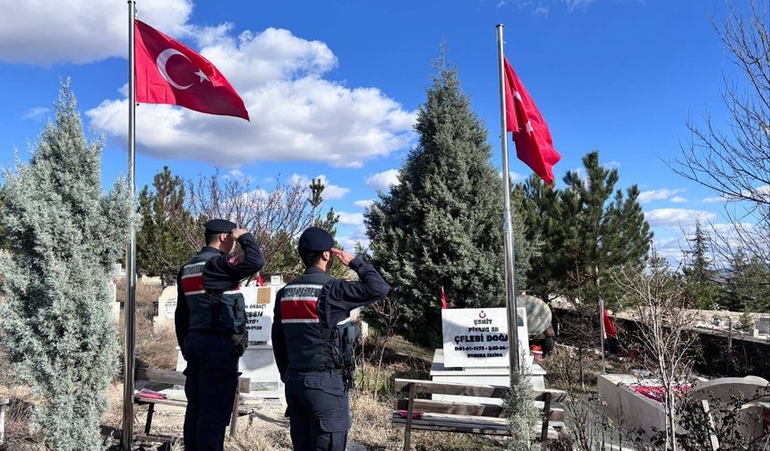 Yozgat'ta Şehitler de Şehit Kabirleri de Unutulmuyor